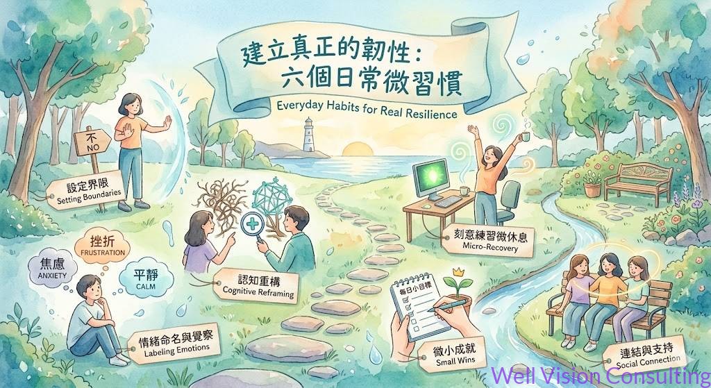 增強心理韌性的日常練習